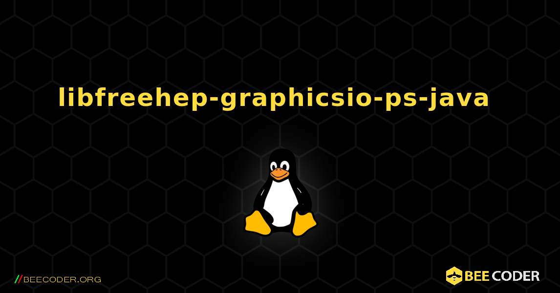 libfreehep-graphicsio-ps-java  のインストール方法. Linux