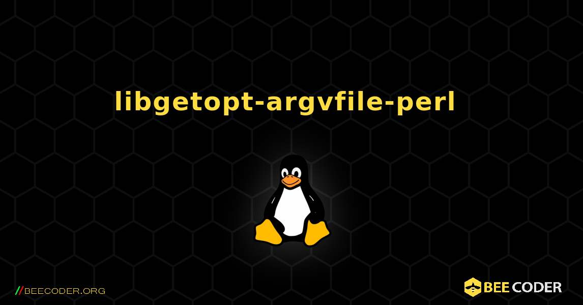 libgetopt-argvfile-perl  のインストール方法. Linux