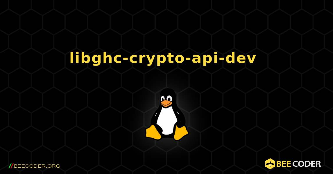 libghc-crypto-api-dev  のインストール方法. Linux