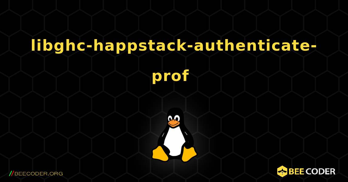 libghc-happstack-authenticate-prof  のインストール方法. Linux