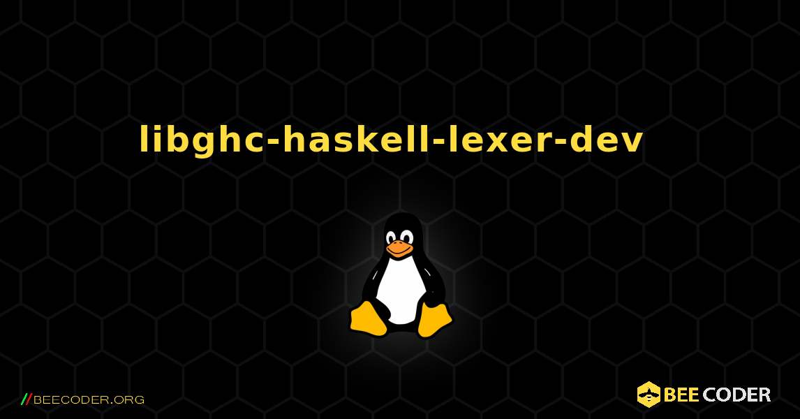 libghc-haskell-lexer-dev  のインストール方法. Linux