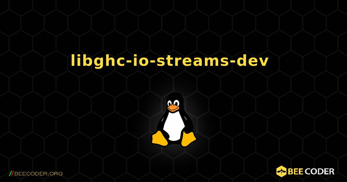 libghc-io-streams-dev  のインストール方法. Linux