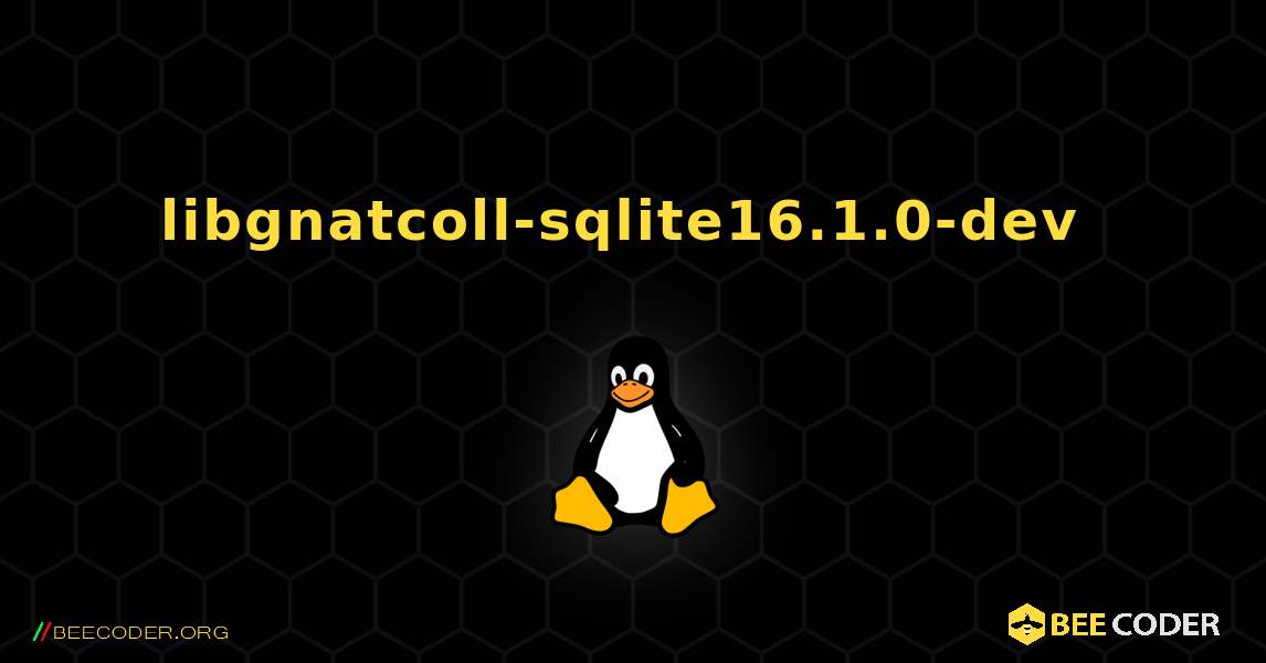 libgnatcoll-sqlite16.1.0-dev  のインストール方法. Linux