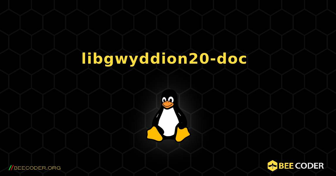 libgwyddion20-doc  のインストール方法. Linux
