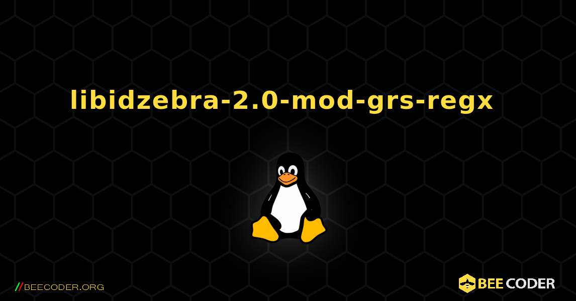 libidzebra-2.0-mod-grs-regx  のインストール方法. Linux