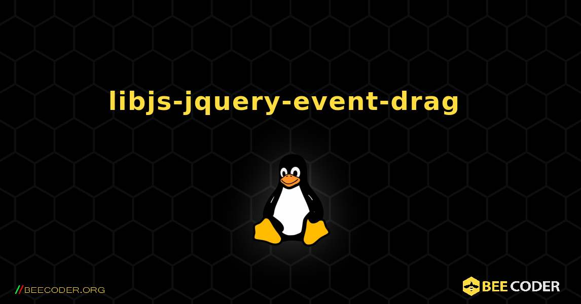 libjs-jquery-event-drag  のインストール方法. Linux