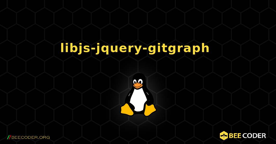 libjs-jquery-gitgraph  のインストール方法. Linux