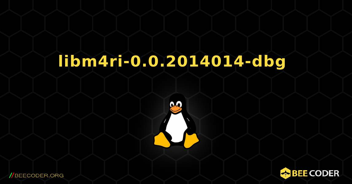 libm4ri-0.0.2014014-dbg  のインストール方法. Linux