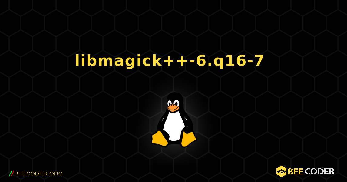 libmagick++-6.q16-7  のインストール方法. Linux