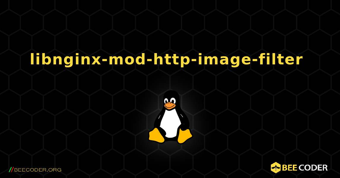 libnginx-mod-http-image-filter  のインストール方法. Linux