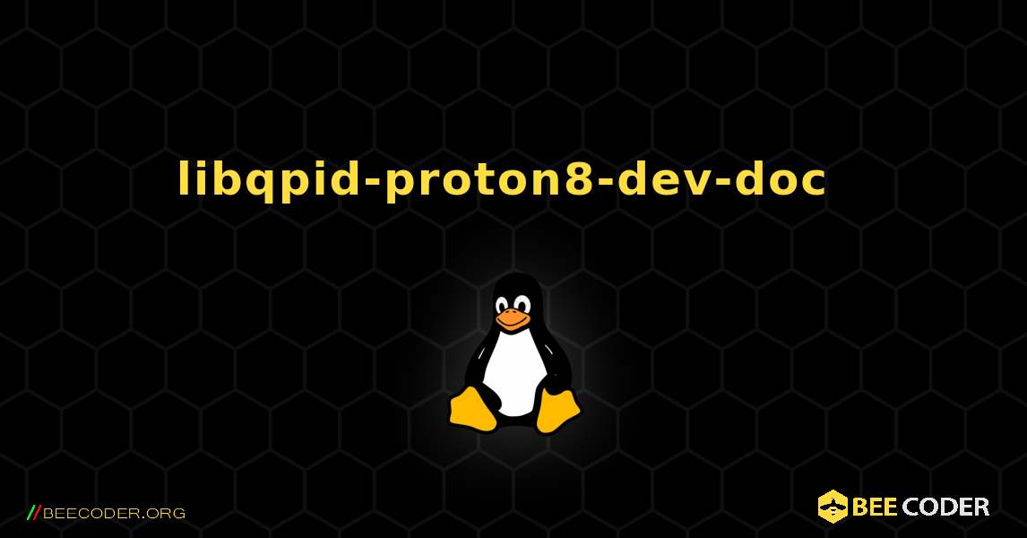 libqpid-proton8-dev-doc  のインストール方法. Linux