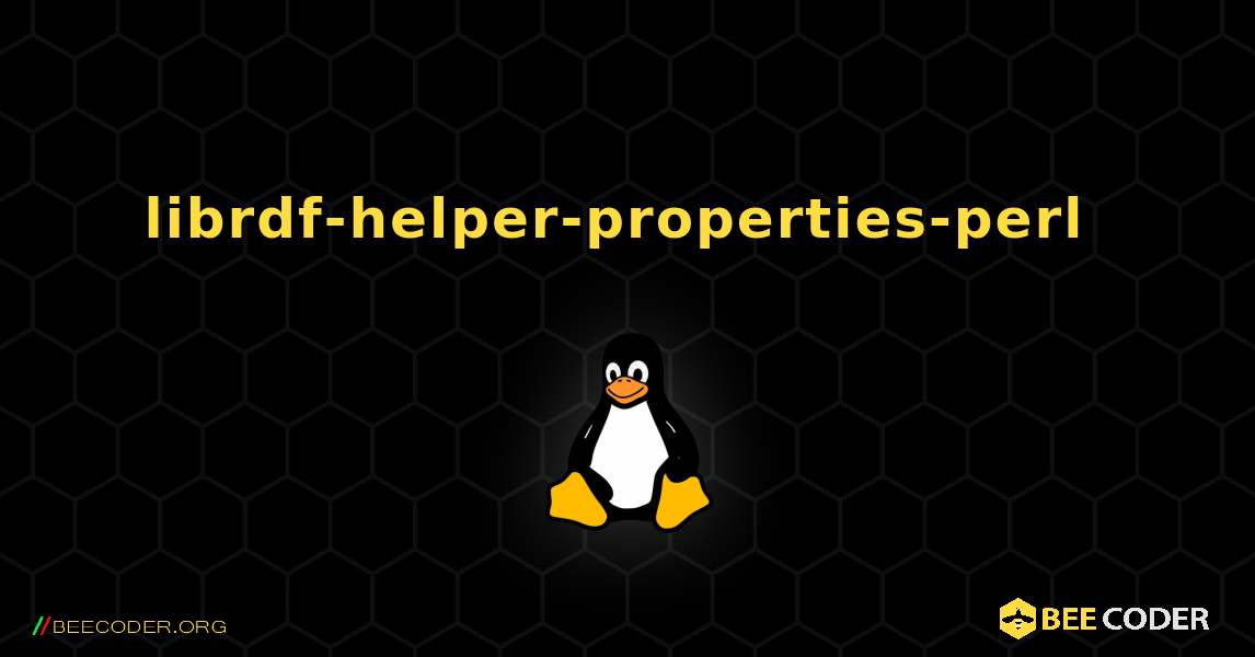 librdf-helper-properties-perl  のインストール方法. Linux