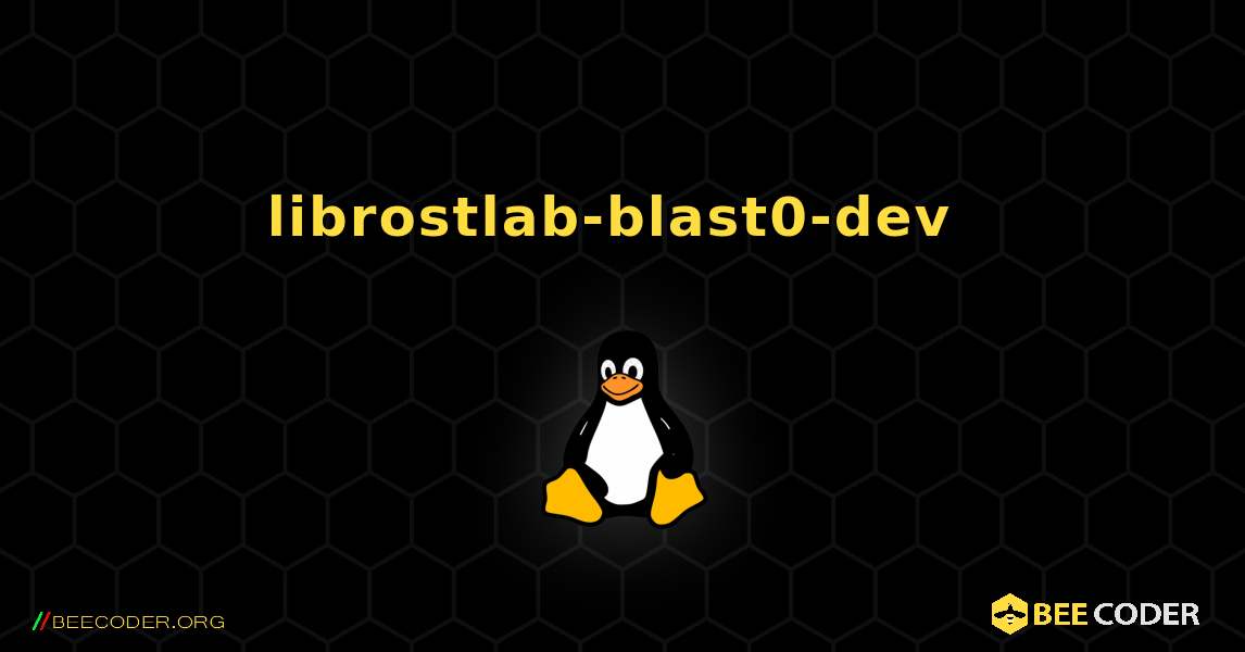 librostlab-blast0-dev  のインストール方法. Linux