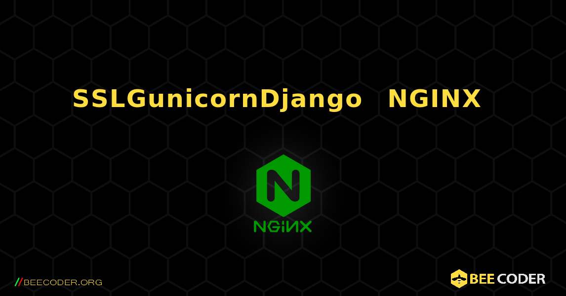 SSL、Gunicorn、Django が NGINX に接続. NGINX