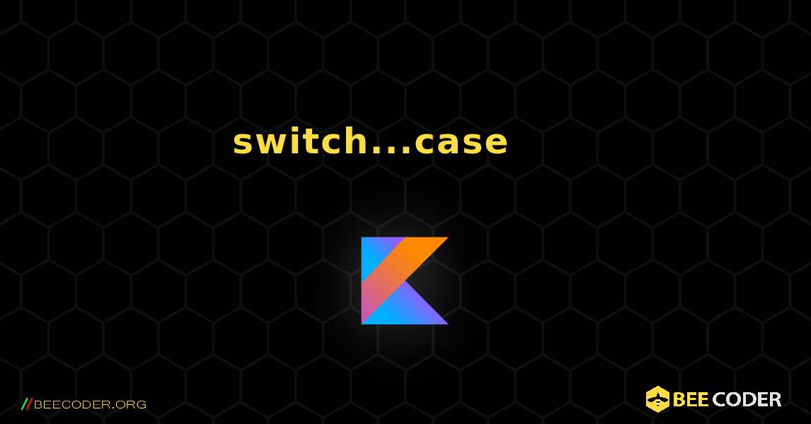 switch...case를 사용하여 간단한 계산기 만들기. Kotlin