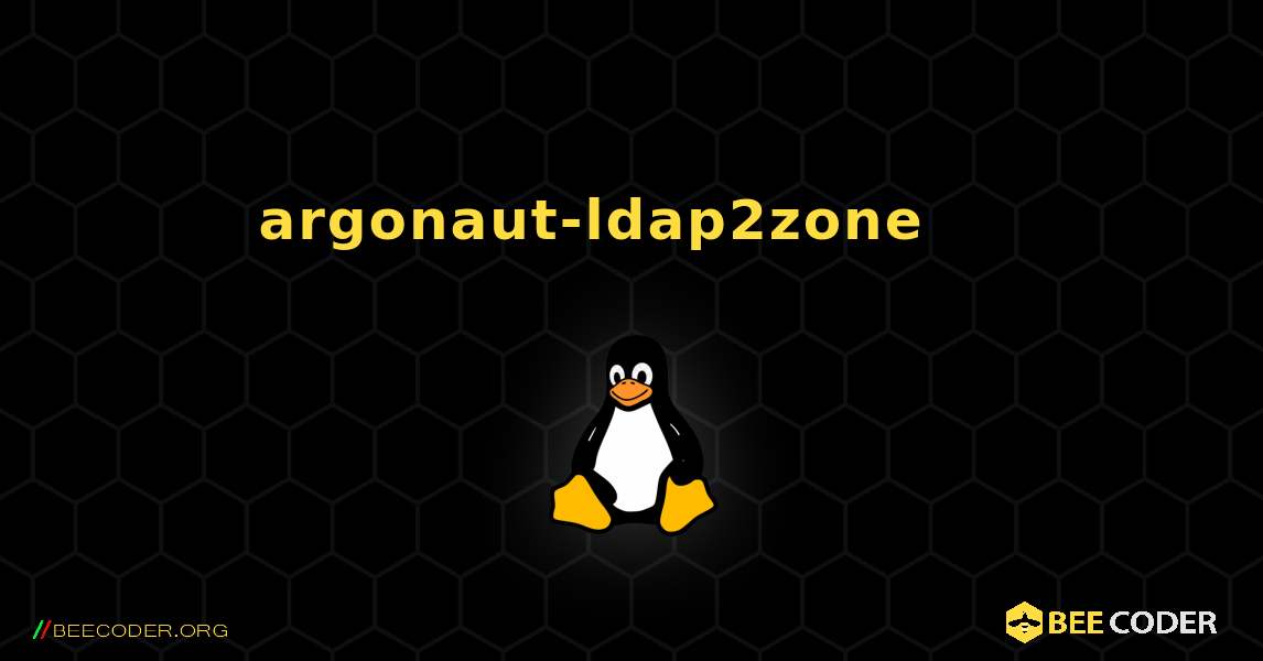 argonaut-ldap2zone 를 설치하는 방법. Linux