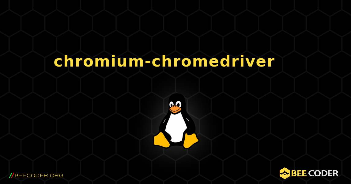 chromium-chromedriver 를 설치하는 방법. Linux