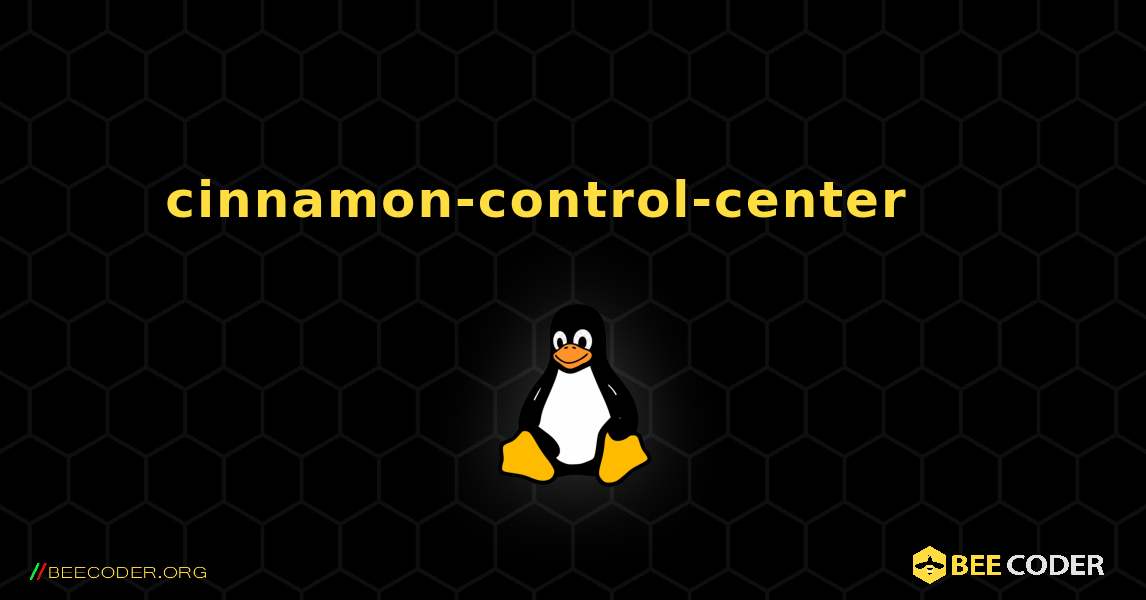 cinnamon-control-center 를 설치하는 방법. Linux