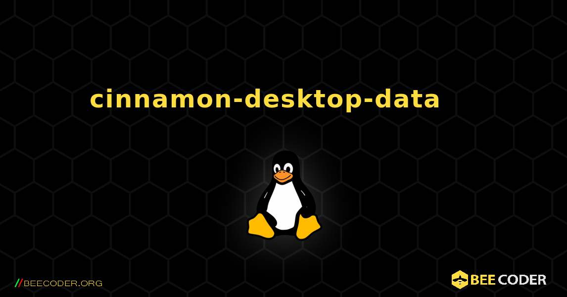 cinnamon-desktop-data 를 설치하는 방법. Linux