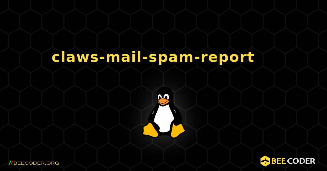 claws-mail-spam-report 를 설치하는 방법. Linux