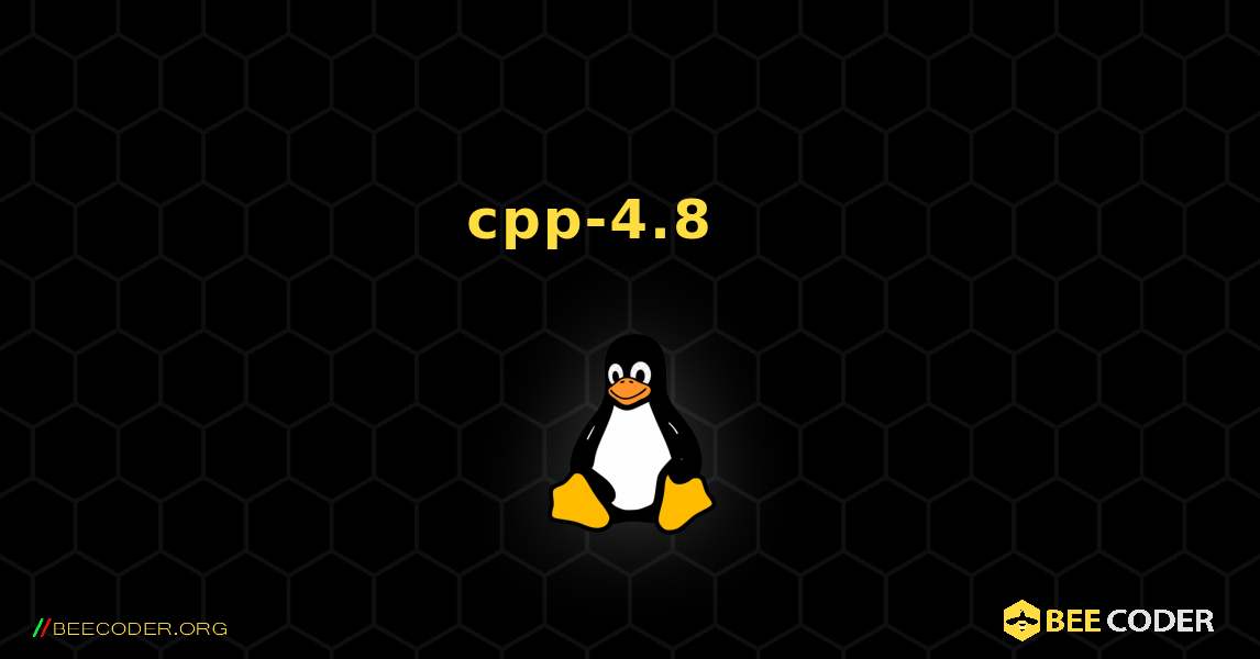 cpp-4.8 를 설치하는 방법. Linux