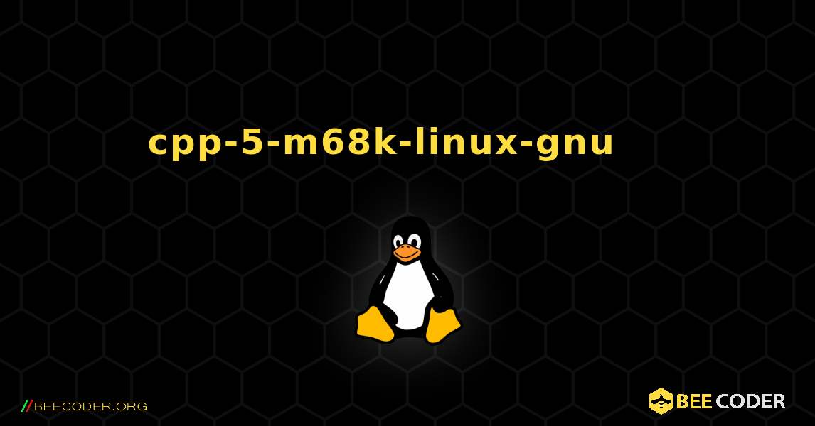 cpp-5-m68k-linux-gnu 를 설치하는 방법. Linux