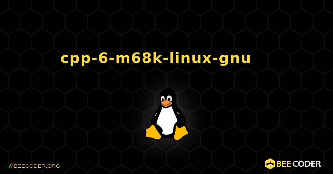 cpp-6-m68k-linux-gnu 를 설치하는 방법. Linux