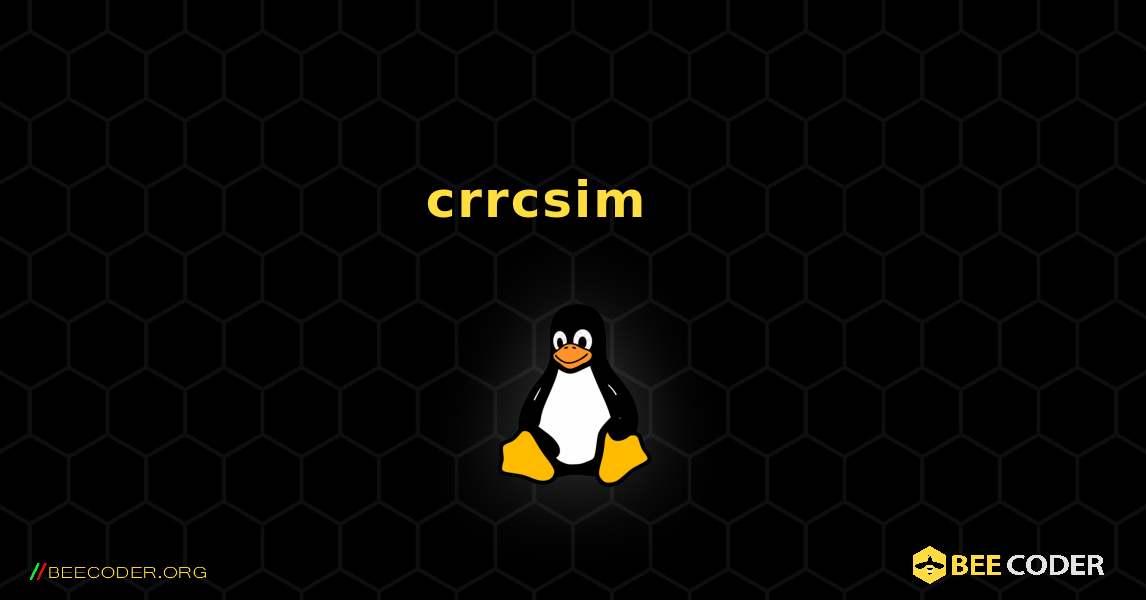 crrcsim 를 설치하는 방법. Linux