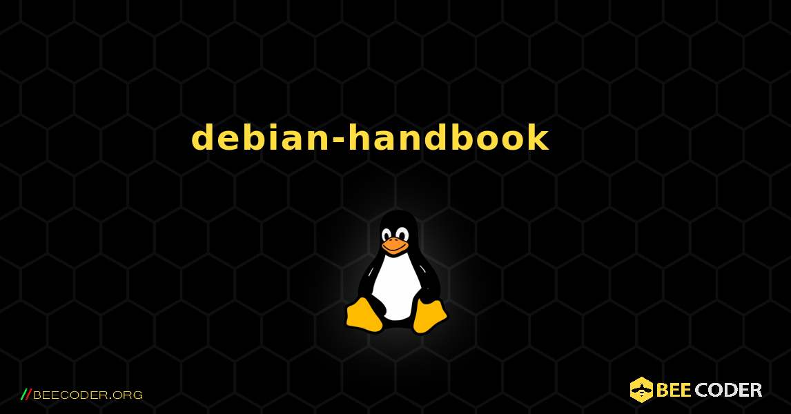 debian-handbook 를 설치하는 방법. Linux
