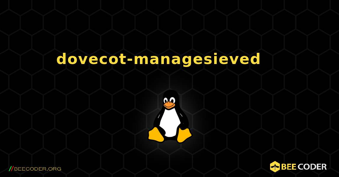 dovecot-managesieved 를 설치하는 방법. Linux