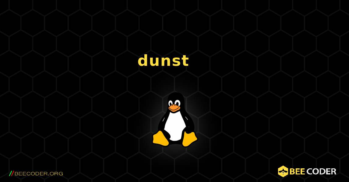 dunst 를 설치하는 방법. Linux
