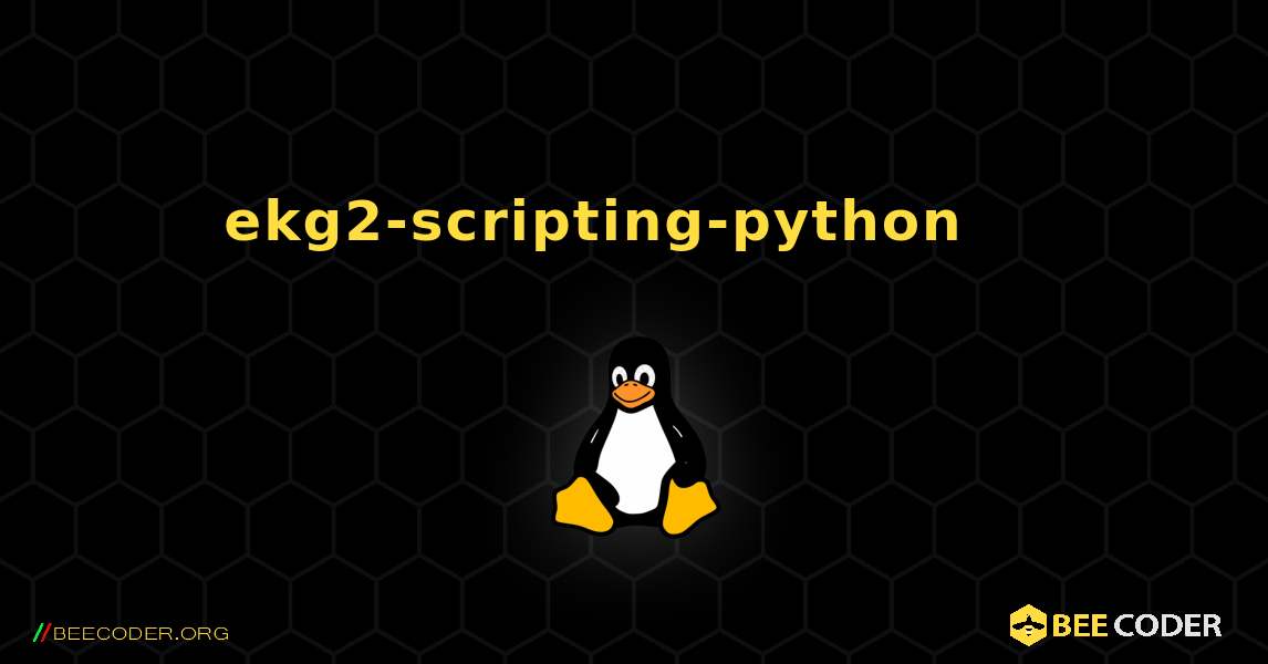 ekg2-scripting-python 를 설치하는 방법. Linux
