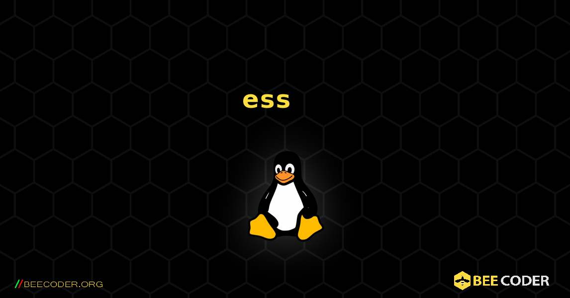 ess 를 설치하는 방법. Linux