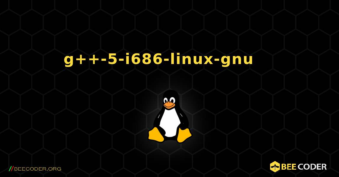 g++-5-i686-linux-gnu 를 설치하는 방법. Linux
