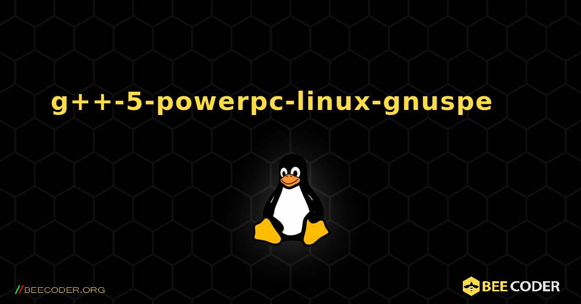 g++-5-powerpc-linux-gnuspe 를 설치하는 방법. Linux