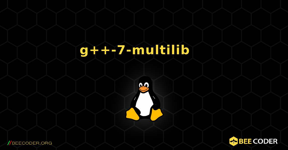 g++-7-multilib 를 설치하는 방법. Linux
