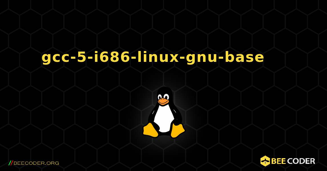 gcc-5-i686-linux-gnu-base 를 설치하는 방법. Linux