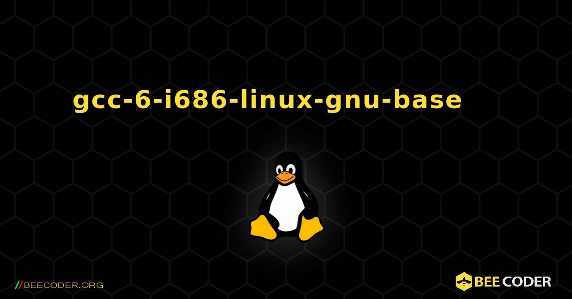 gcc-6-i686-linux-gnu-base 를 설치하는 방법. Linux
