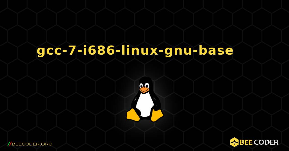 gcc-7-i686-linux-gnu-base 를 설치하는 방법. Linux