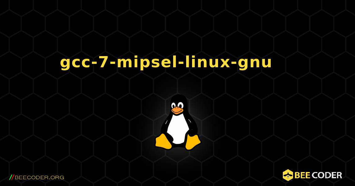 gcc-7-mipsel-linux-gnu 를 설치하는 방법. Linux