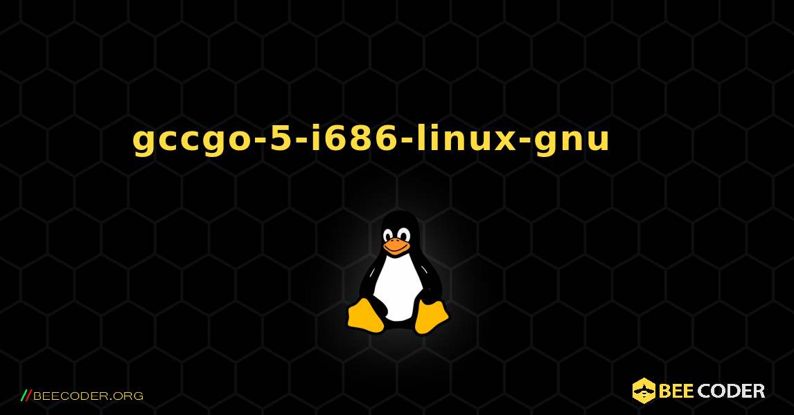 gccgo-5-i686-linux-gnu 를 설치하는 방법. Linux