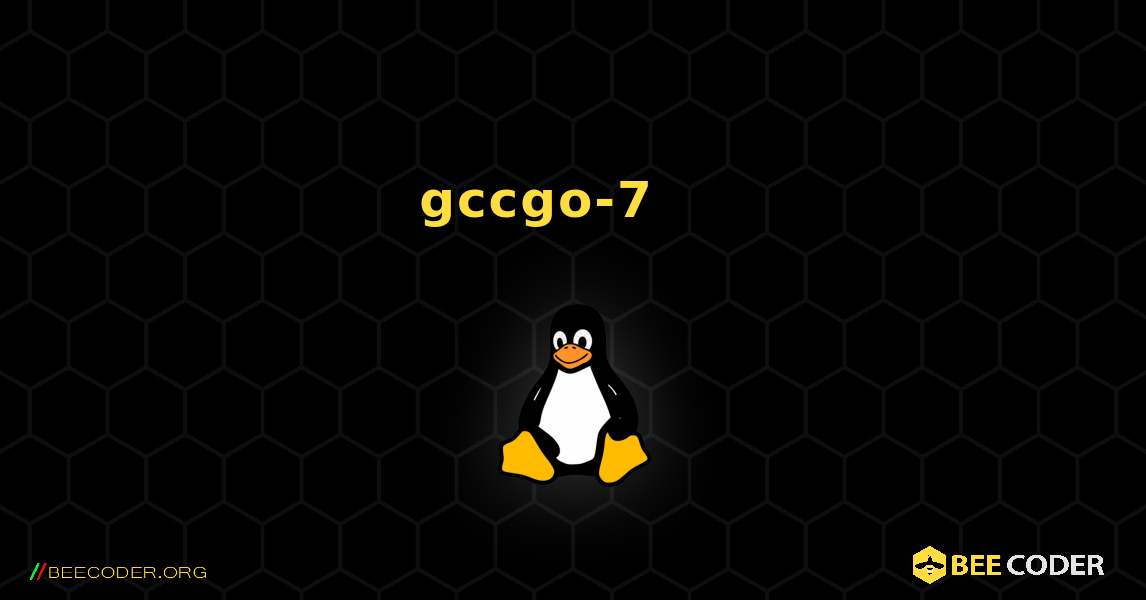 gccgo-7 를 설치하는 방법. Linux