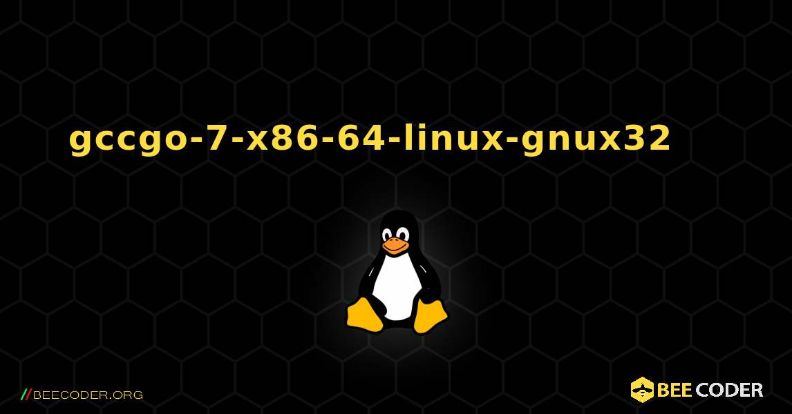 gccgo-7-x86-64-linux-gnux32 를 설치하는 방법. Linux