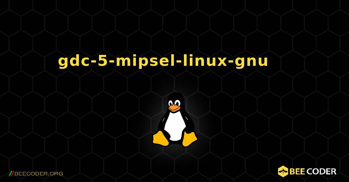 gdc-5-mipsel-linux-gnu 를 설치하는 방법. Linux