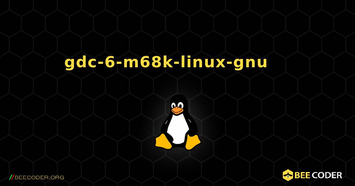 gdc-6-m68k-linux-gnu 를 설치하는 방법. Linux