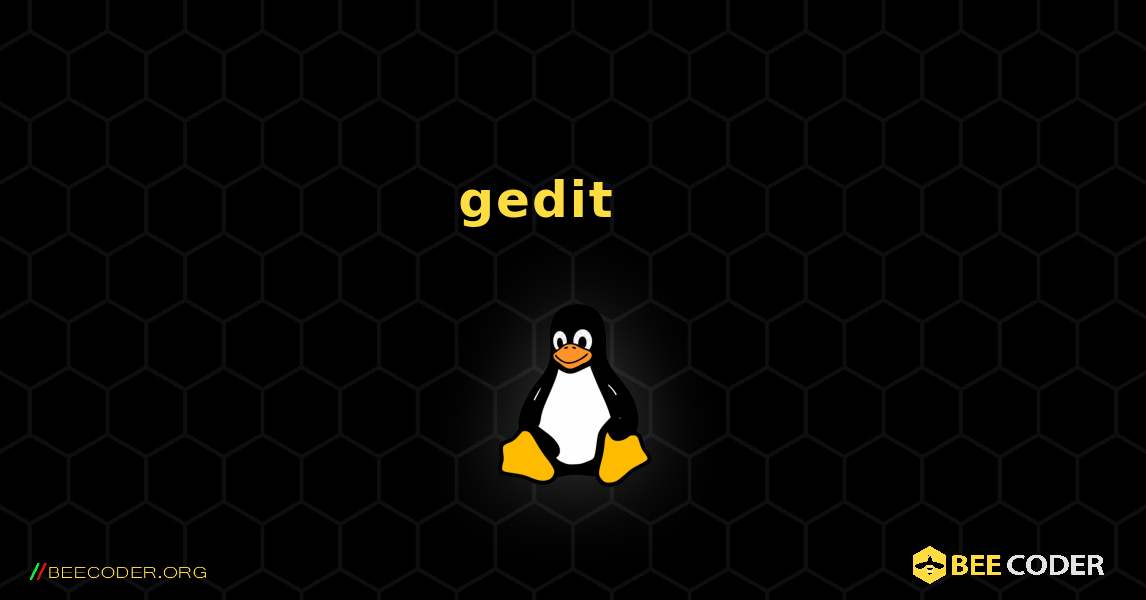gedit 를 설치하는 방법. Linux