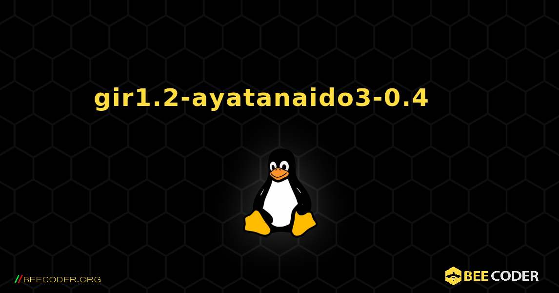 gir1.2-ayatanaido3-0.4 를 설치하는 방법. Linux