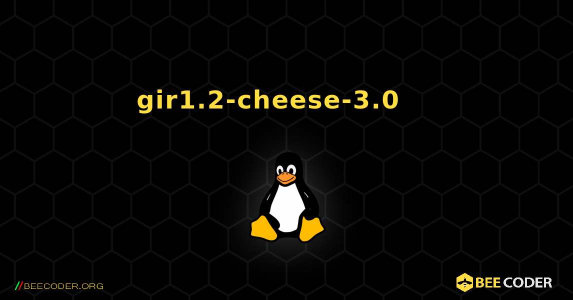 gir1.2-cheese-3.0 를 설치하는 방법. Linux