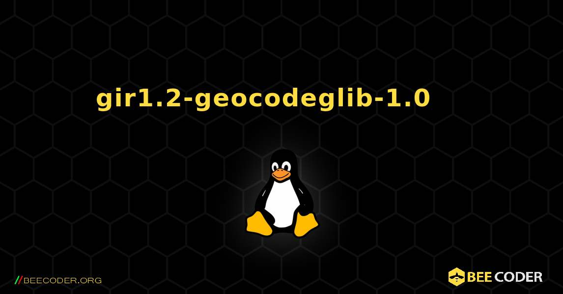 gir1.2-geocodeglib-1.0 를 설치하는 방법. Linux