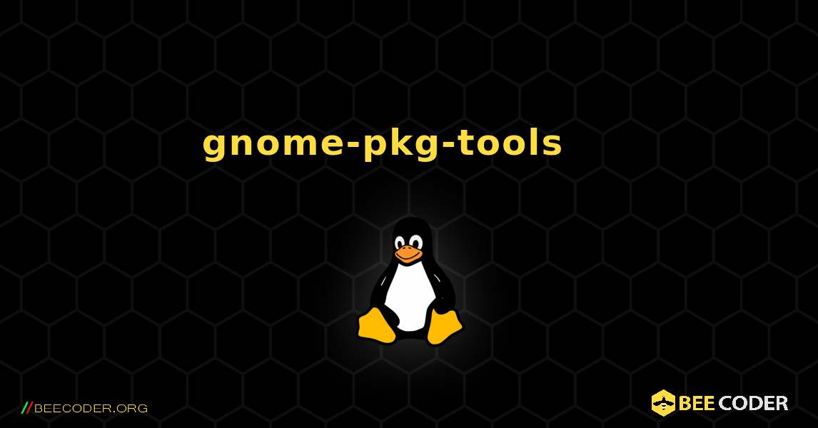 gnome-pkg-tools 를 설치하는 방법. Linux